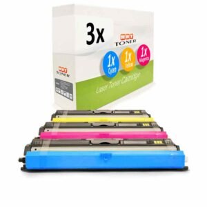 Toner 3x para Konica Minolta Magicolor 1690-mf 1680-mf 1650-PT 1600-W