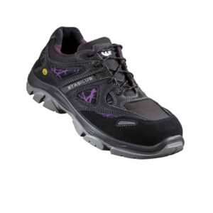 Stabilus 6830A NEXT GENERATION Women Safety derby ESD S1 black/purple
